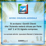 CHIUSO PER FERIE