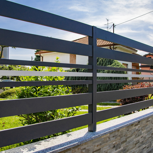 Staccionata realizzata con il parapetto